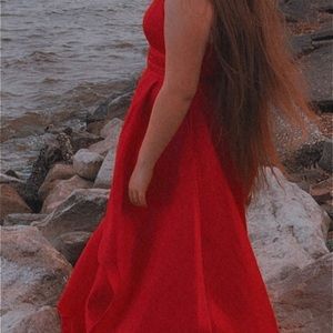 Formal sequin hearts dress